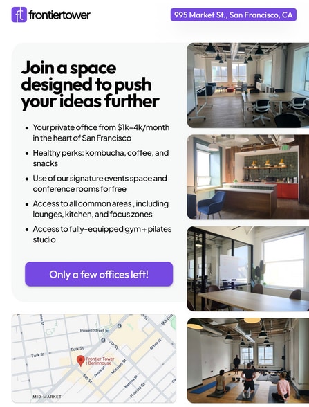 More Photos Of 995 Market St, San Francisco Coworking Space