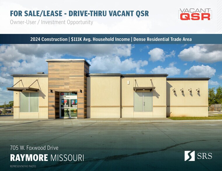 Primary Photo Of 705 W Foxwood Dr, Raymore Freestanding For Lease