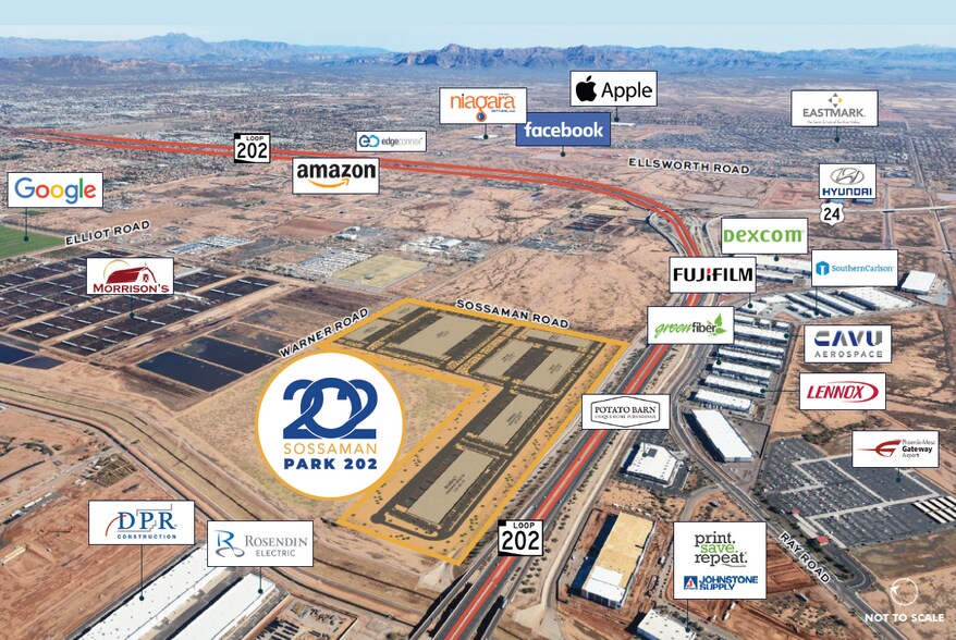 More Photos Of NWC Loop 202 & Sossaman Rd, Mesa Unknown For Lease