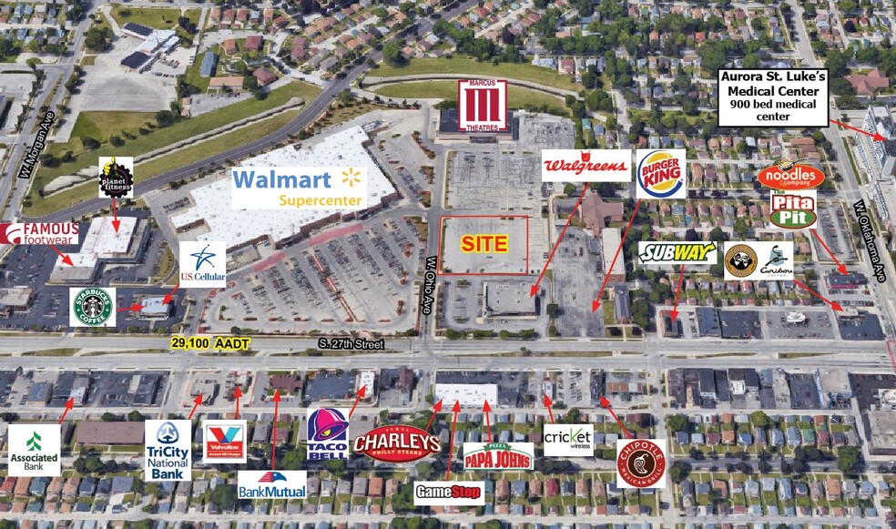 Primary Photo Of 2700 W Ohio Ave, Milwaukee Land For Lease