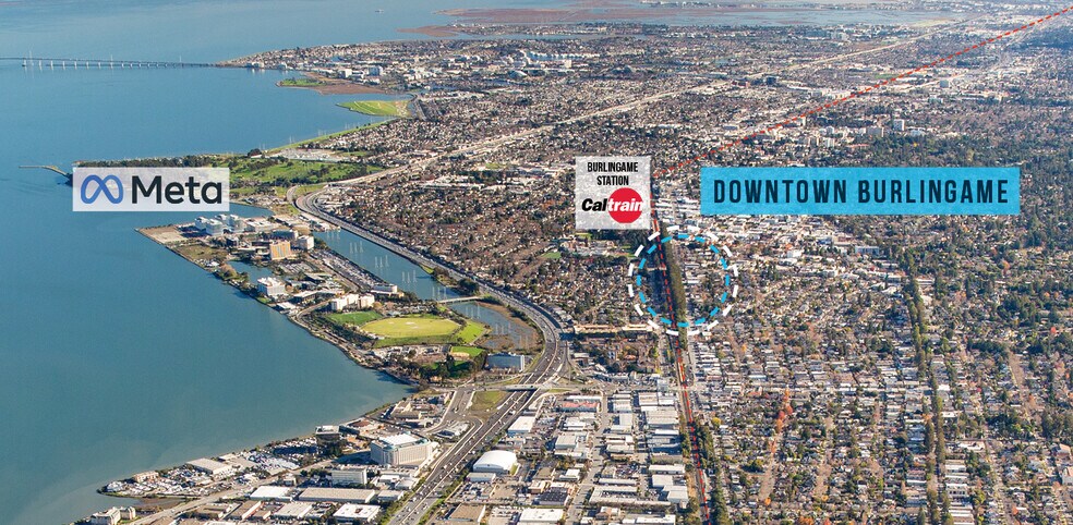 More Photos Of 619-625 California, Burlingame Land For Sale
