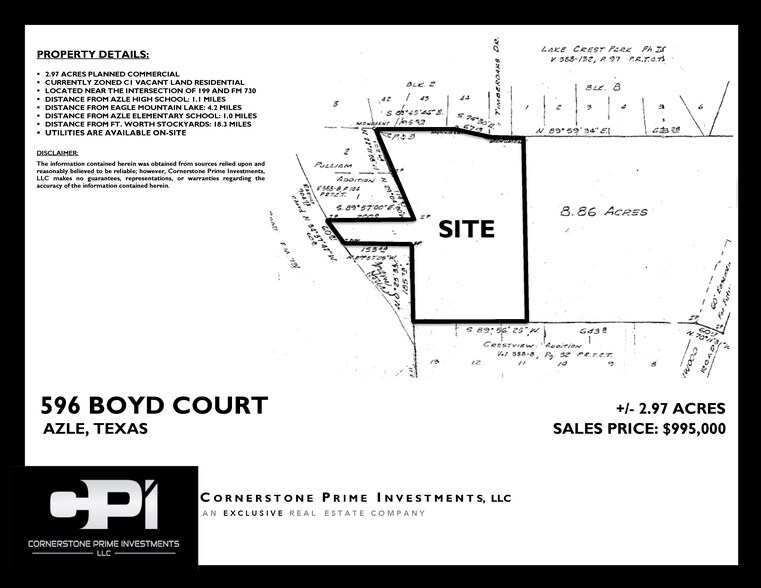 More Photos Of 596 Boyd Ct, Azle Land For Sale