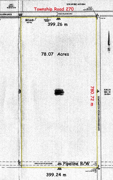 More Photos Of 78 Acres 270 Township Rd, Airdrie Land For Sale