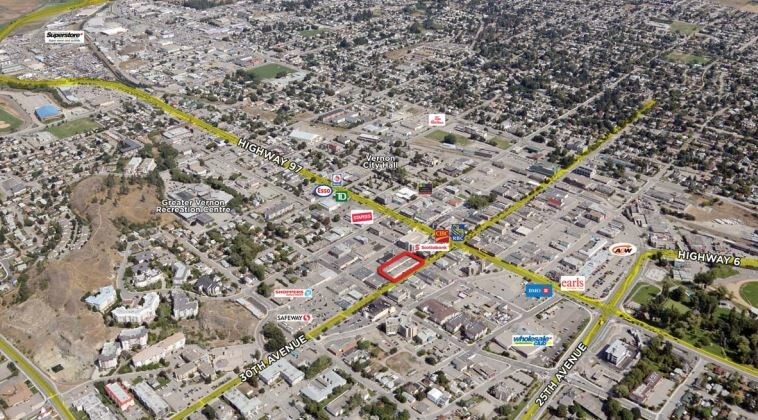 Primary Photo Of 3301 30 Ave, Vernon General Retail For Lease