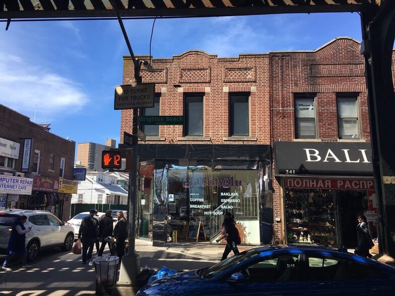 Primary Photo Of 239 Brighton Beach Ave, Brooklyn Storefront Retail Residential For Lease