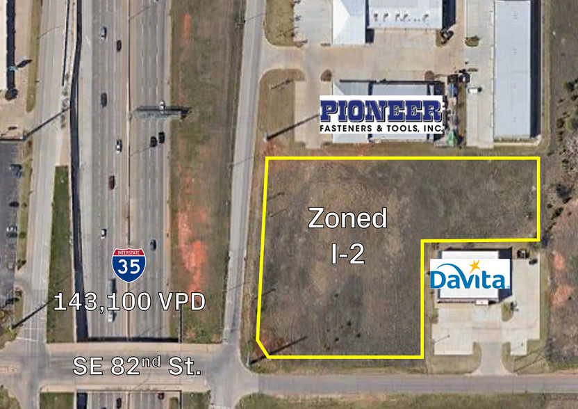 Primary Photo Of I-35 & SE 82nd St, Oklahoma City Land For Sale