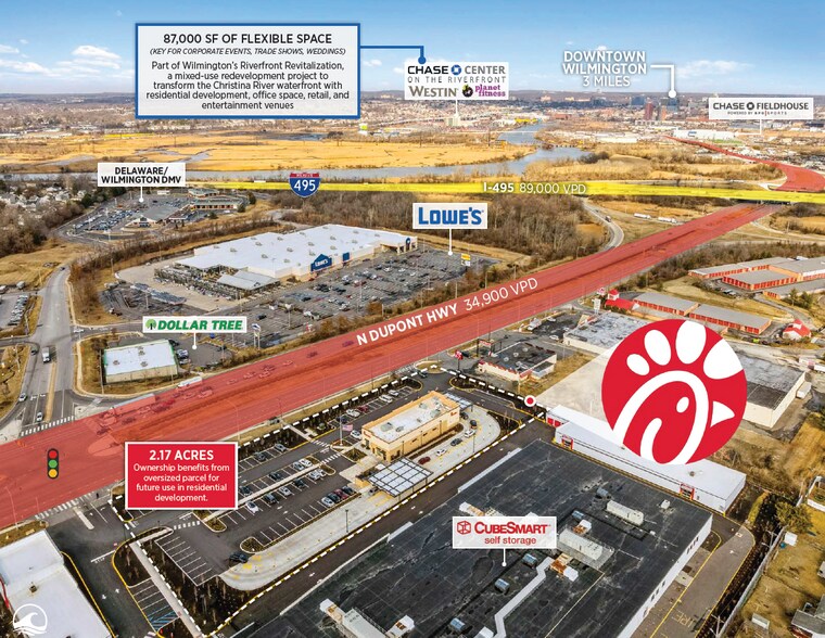 More Photos Of 4008 N DuPont Hwy, New Castle Fast Food For Sale