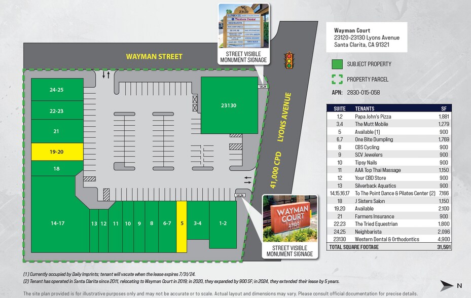 More Photos Of 23120 Lyons Ave, Santa Clarita General Retail For Sale