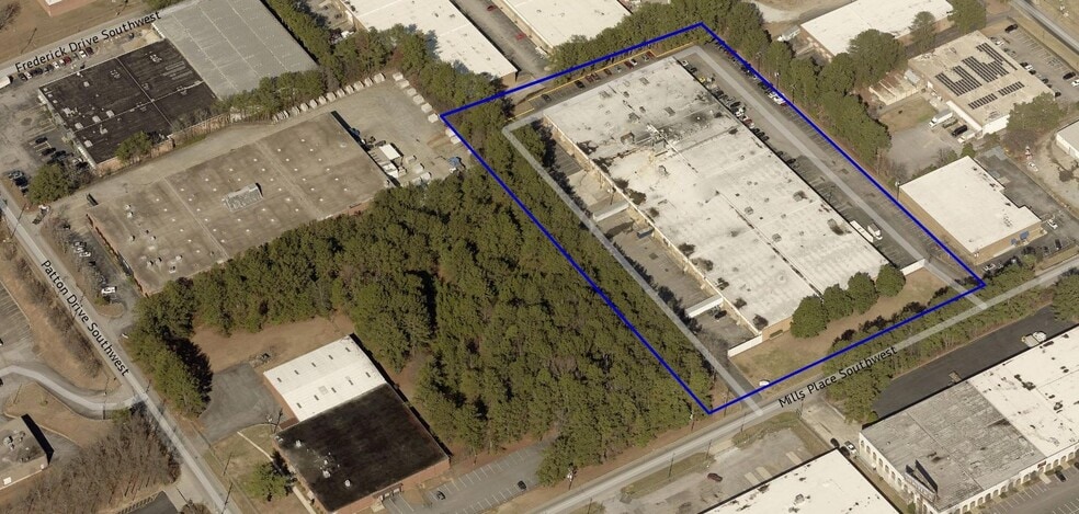 More Photos Of 4507 Mills Pl SW, Atlanta Warehouse For Lease
