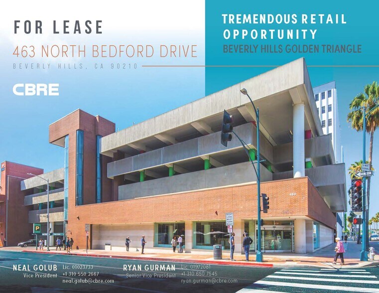 Primary Photo Of 463 N Bedford Dr, Beverly Hills Storefront For Lease