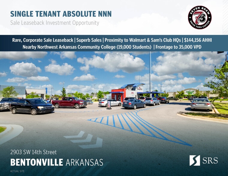 Primary Photo Of 2903 SW 14th St, Bentonville Fast Food For Sale