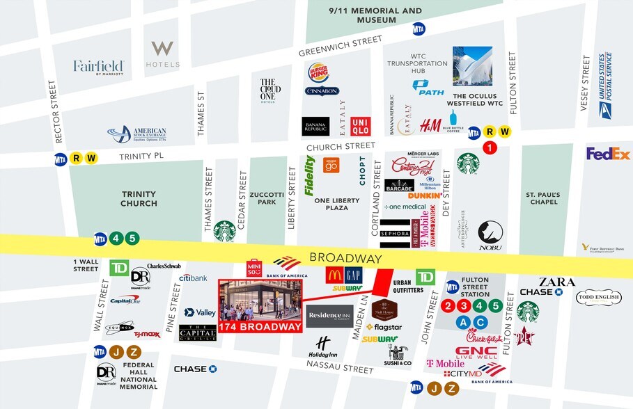 More Photos Of 174 Broadway, New York Office For Lease