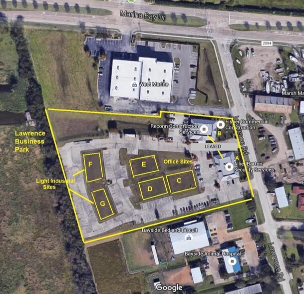 More Photos Of 840 Lawrence Rd, League City Flex For Sale