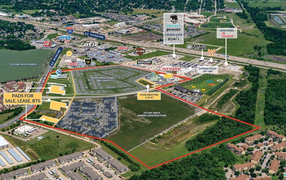 More Photos Of NWQ of I-35 S. and W. Loop 340/Highway 6, Waco Land For Sale