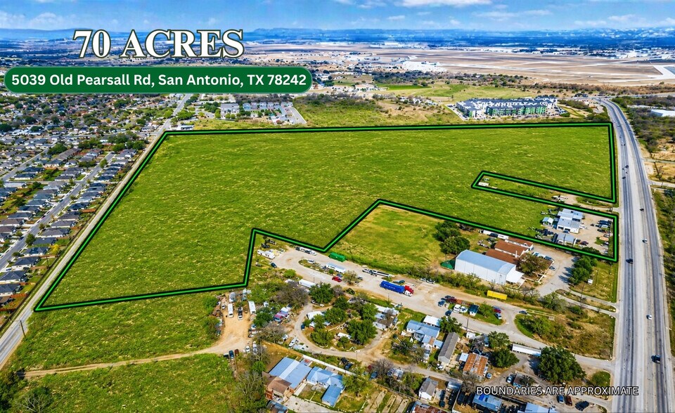 Primary Photo Of 70± AC on Old Pearsall Road, San Antonio Land For Sale
