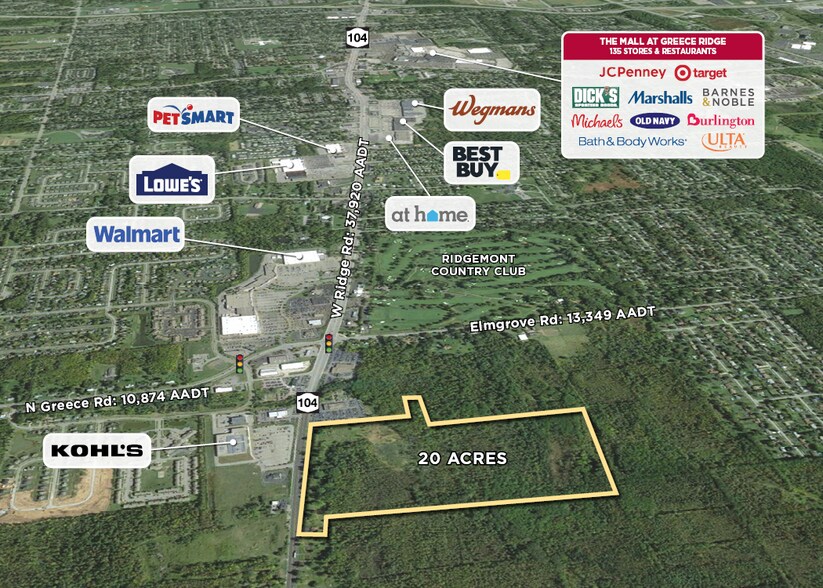 More Photos Of 4057 W Ridge Rd, Rochester Land For Lease