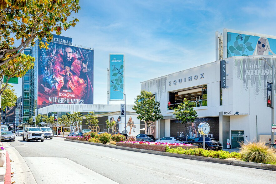 Primary Photo Of 8590 W Sunset Blvd, West Hollywood Freestanding For Lease