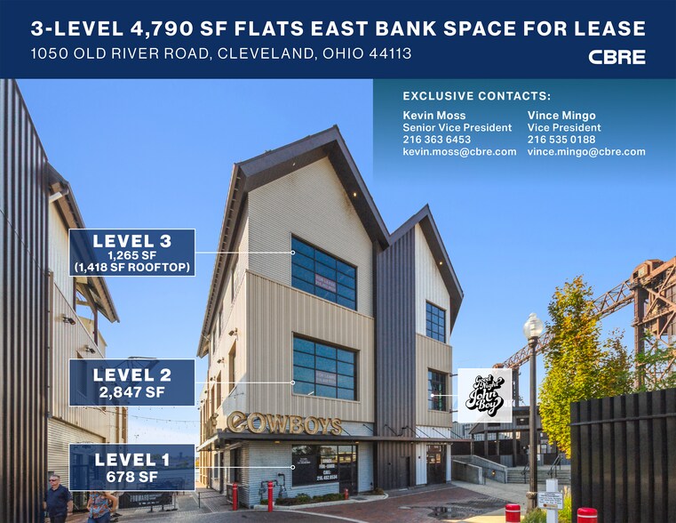 Primary Photo Of 1048-1052 Old River Rd, Cleveland Restaurant For Lease