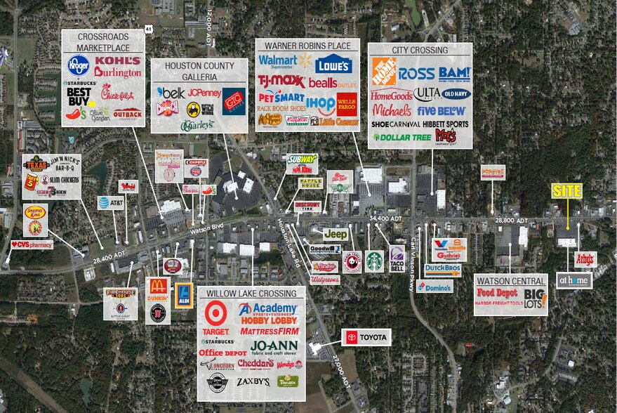Primary Photo Of Watson Blvd, Warner Robins Land For Lease