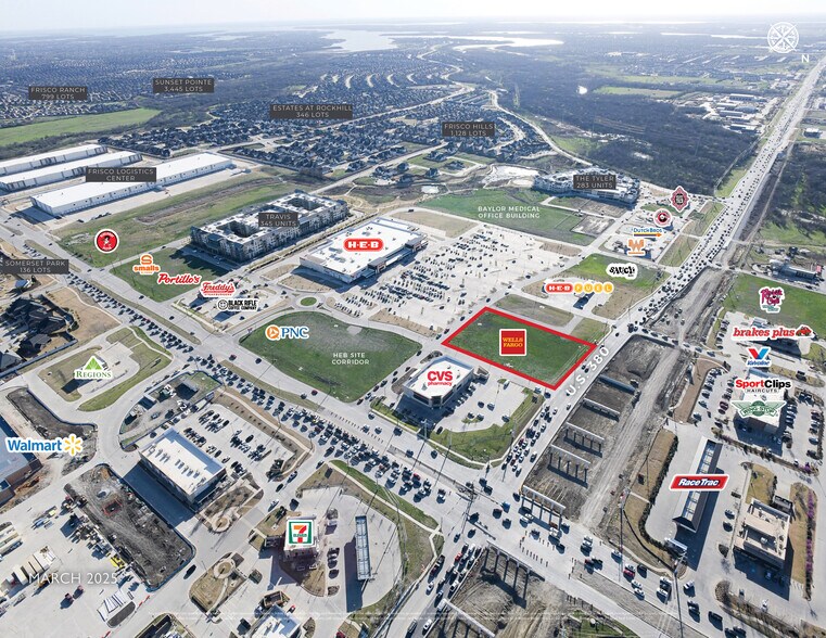 More Photos Of SQW- FM 423 & 380, Oak Point Land For Sale