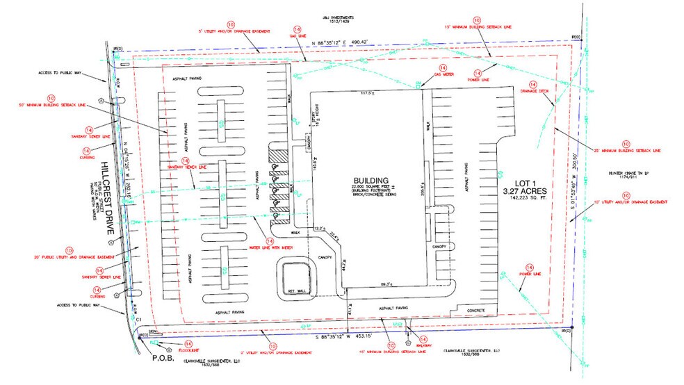 More Photos Of 141 Hillcrest Dr, Clarksville Medical For Lease