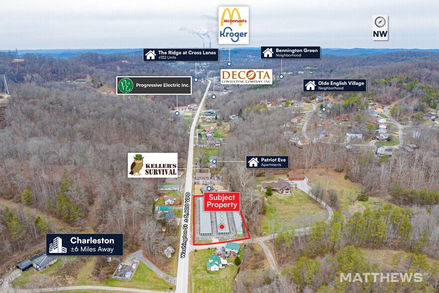 More Photos Of 4920 Washington St W, Cross Lanes Industrial For Sale