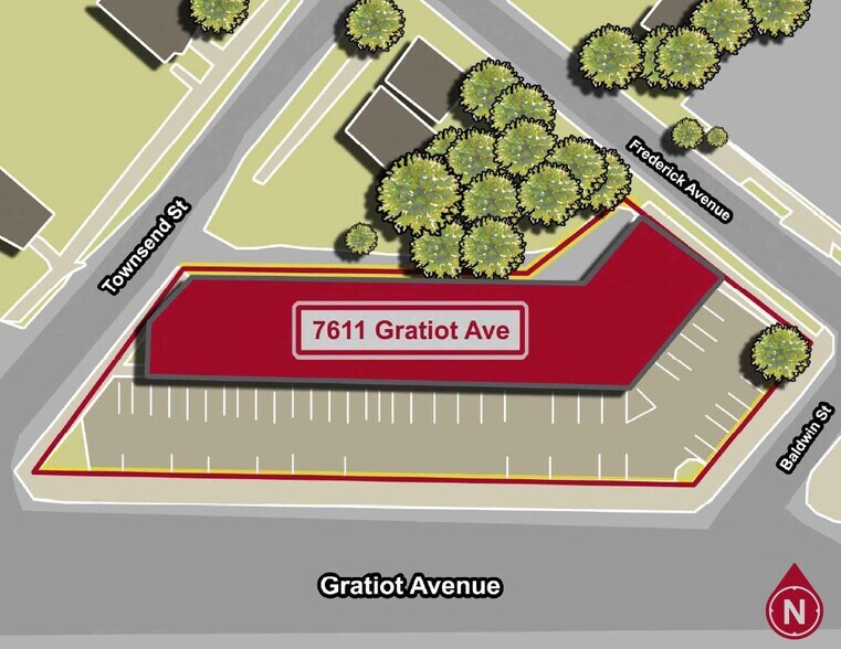 More Photos Of 7611-7661 Gratiot Ave, Detroit Unknown For Lease