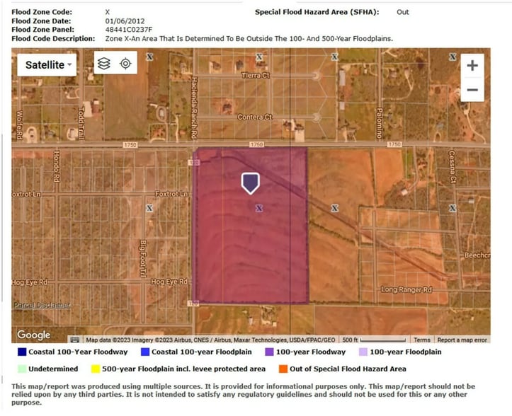 More Photos Of 1750 Old Coleman Hwy, Abilene Land For Sale