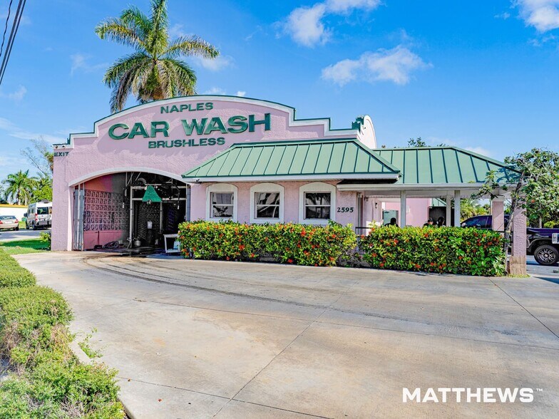 Primary Photo Of 2595 Tamiami Trl E, Naples Carwash For Sale