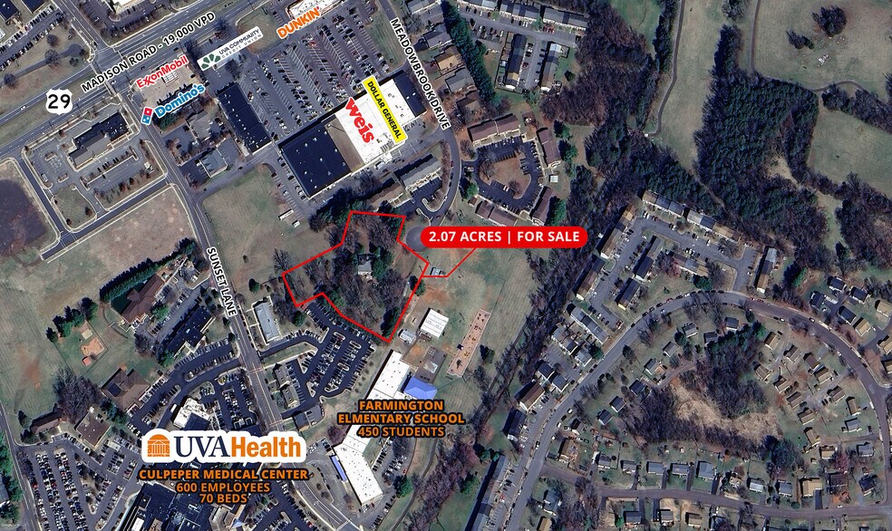 Primary Photo Of 400 Meadowbrook Dr, Culpeper Land For Sale