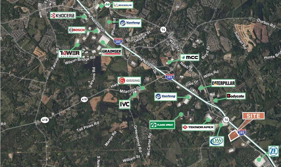 More Photos Of 0 N. Old Laurens Rd, Gray Court Warehouse For Lease