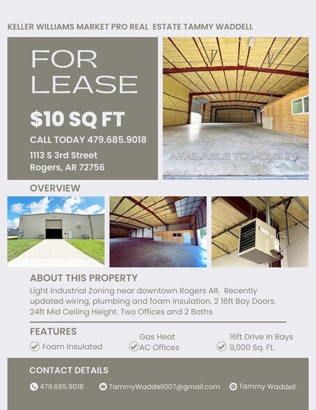 More Photos Of 1113 S 3rd St, Rogers Distribution For Lease