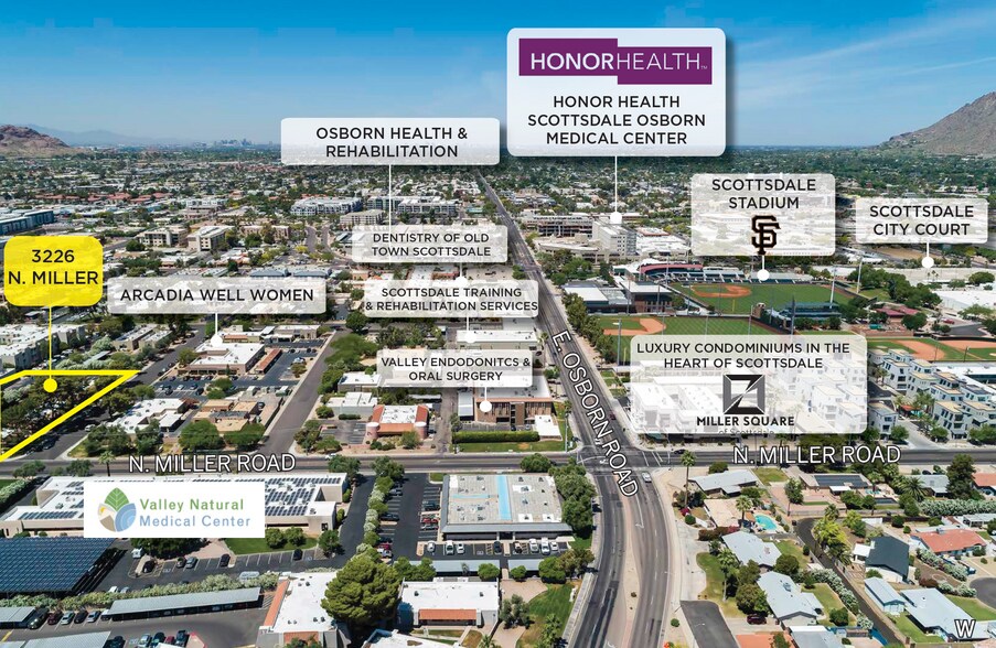 More Photos Of 3226 N Miller Rd, Scottsdale Medical For Lease