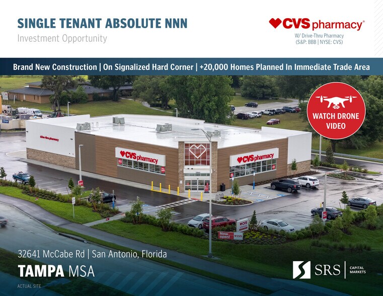 Primary Photo Of 32641 McCabe Rd, San Antonio Drugstore For Sale