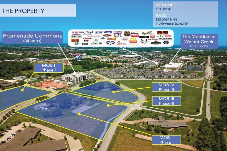 More Photos Of S Promenade Blvd & W Oak St, Rogers Medical For Lease