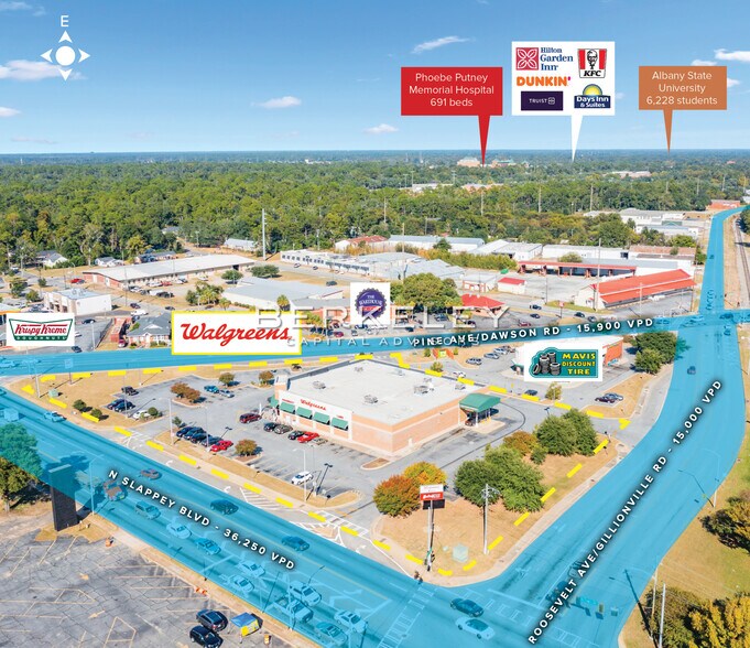 More Photos Of 300 N Slappey Blvd, Albany Drugstore For Lease