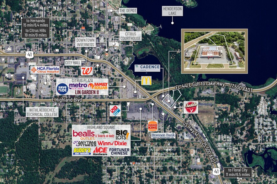 More Photos Of 315 S Us-41, Inverness Freestanding For Sale