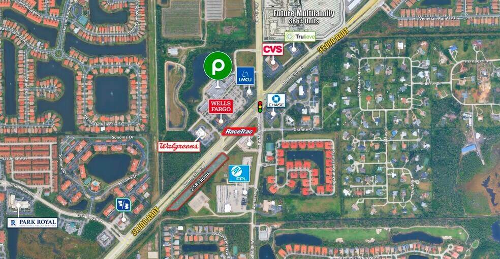Primary Photo Of 15881 Summerlin Rd, Fort Myers Land For Sale