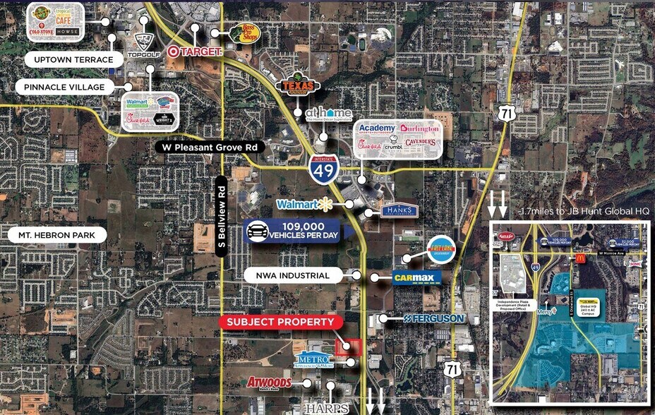 More Photos Of 411 N Goad Springs Rd, Lowell Warehouse For Lease