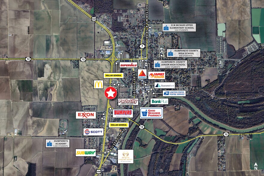 More Photos Of 15708 US Highway 49, Belzoni Fast Food For Sale