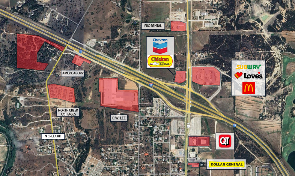 More Photos Of 854 N Creek Rd, Comfort Land For Lease