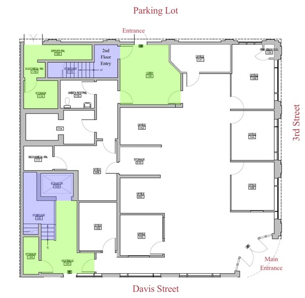 More Photos Of 201 3rd St, Santa Rosa Freestanding For Lease