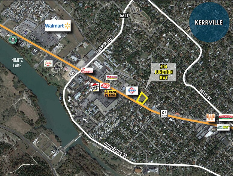 More Photos Of 704 Junction Hwy, Kerrville Storefront For Lease