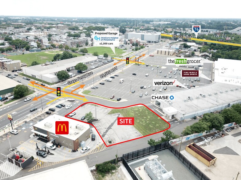 Primary Photo Of 2897 Grays Ferry Avenue, Philadelphia Land For Lease