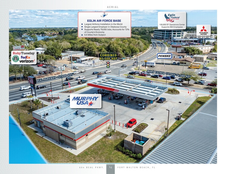 More Photos Of 604 Beal Pky, Fort Walton Beach Freestanding For Sale