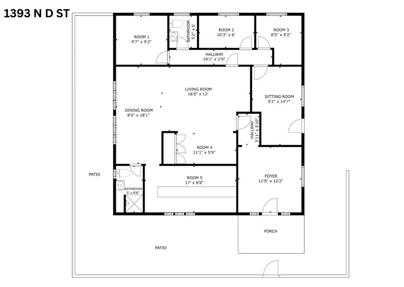 More Photos Of 1393 N D St, San Bernardino Loft Creative Space For Sale