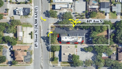 More Photos Of 4351 4th St N, Saint Petersburg Restaurant For Lease