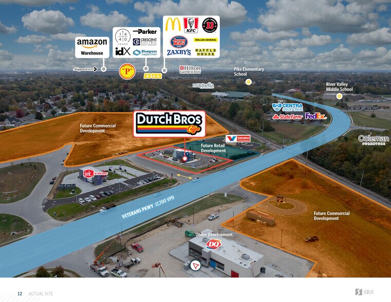 More Photos Of 1751 Veterans Pky, Jeffersonville Fast Food For Sale