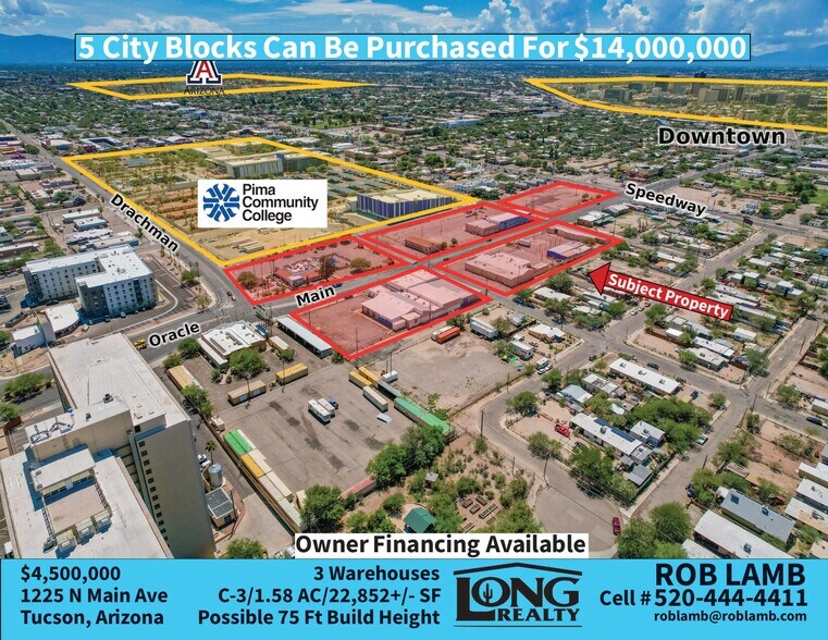 More Photos Of 1225 N Main Ave, Tucson Industrial For Sale