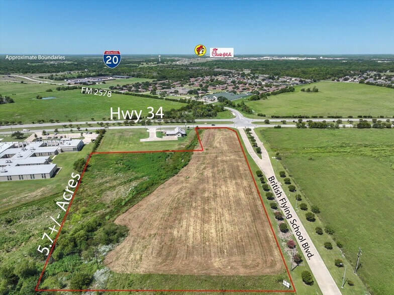 More Photos Of 0000 HWY 34, Terrell Land For Sale